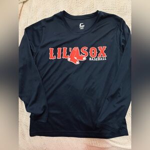 Navy Long Sleeve Women's Tee